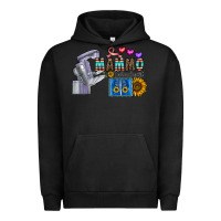 Pigment Black mammo technologist Urban Hoodie - CowhideDigitalArt