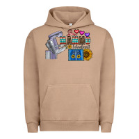 Pigment Burro mammo technologist Urban Hoodie - CowhideDigitalArt