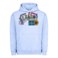 Pigment Grape Ice mammo technologist Urban Hoodie - CowhideDigitalArt