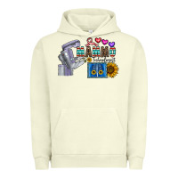 Pigment Pistachio mammo technologist Urban Hoodie - CowhideDigitalArt