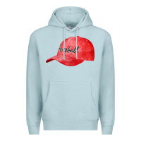 Blue Mist blue baseball cap fa element Premium Hoodie - FaDigitalArtStudio