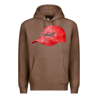 Chestnut blue baseball cap fa element Premium Hoodie - FaDigitalArtStudio