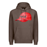 Coffee blue baseball cap fa element Premium Hoodie - FaDigitalArtStudio
