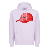 Lilac blue baseball cap fa element Premium Hoodie - FaDigitalArtStudio