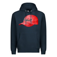 Navy blue baseball cap fa element Premium Hoodie - FaDigitalArtStudio