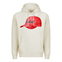 Oatmeal Heather blue baseball cap fa element Premium Hoodie - FaDigitalArtStudio