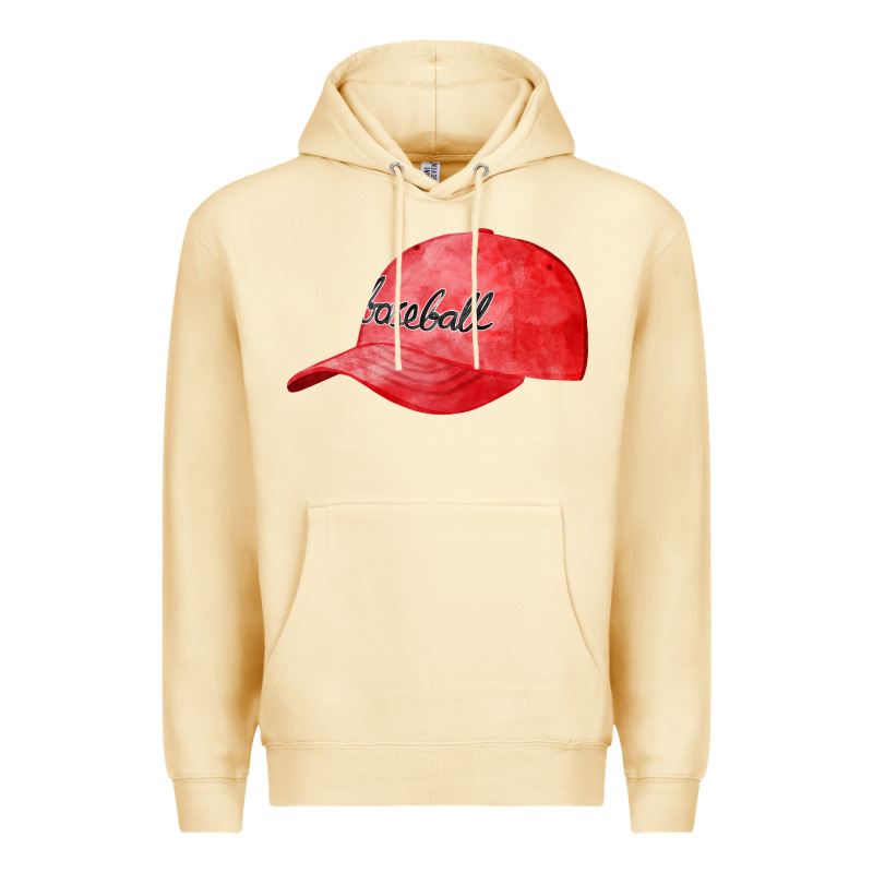 Blue Baseball Cap Fa Element Premium Hoodie by FaDigitalArtStudio | Teevron