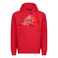 Red blue baseball cap fa element Premium Hoodie - FaDigitalArtStudio