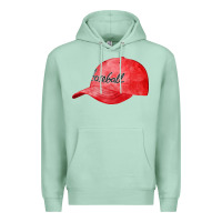Seafoam blue baseball cap fa element Premium Hoodie - FaDigitalArtStudio