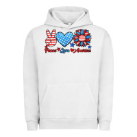 Pigment Lunar Rock peace love america Urban Hoodie - HRA Design Shop