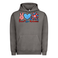 Pigment Tornado peace love america Urban Hoodie - HRA Design Shop