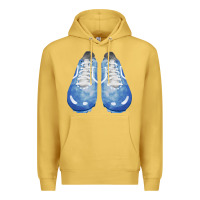 Antique Gold blue cleats fa element Premium Hoodie - FaDigitalArtStudio