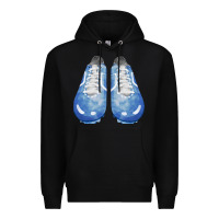 Black blue cleats fa element Premium Hoodie - FaDigitalArtStudio