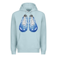 Blue Mist blue cleats fa element Premium Hoodie - FaDigitalArtStudio