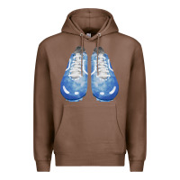 Chestnut blue cleats fa element Premium Hoodie - FaDigitalArtStudio