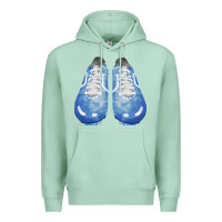 Seafoam blue cleats fa element Premium Hoodie - FaDigitalArtStudio