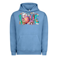Pigment Pebble Blue love easter day nurse Urban Hoodie - RacoonDesign