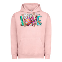 Pigment Salmon love easter day nurse Urban Hoodie - RacoonDesign