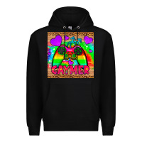Black gaymer mousepad Premium Hoodie - HRA Design Shop