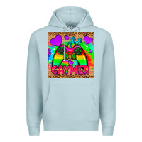 Blue Mist gaymer mousepad Premium Hoodie - HRA Design Shop