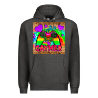 Charcoal Heather gaymer mousepad Premium Hoodie - HRA Design Shop