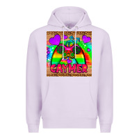 Lilac gaymer mousepad Premium Hoodie - HRA Design Shop