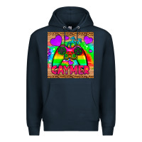 Navy gaymer mousepad Premium Hoodie - HRA Design Shop