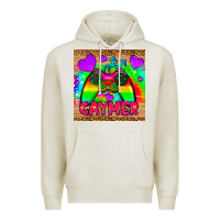 Oatmeal Heather gaymer mousepad Premium Hoodie - HRA Design Shop