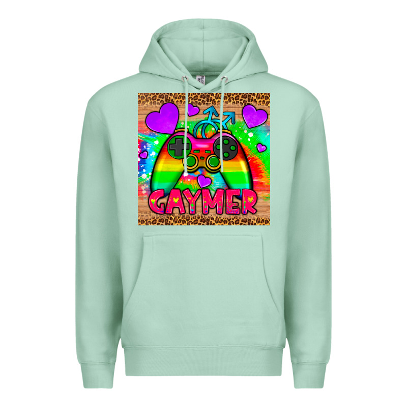 Gaymer Mousepad Premium Hoodie by HRA Design Shop | Teevron