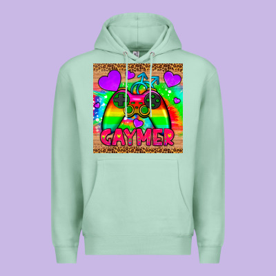 Gaymer Mousepad Premium Hoodie Designed By Hra Design Shop