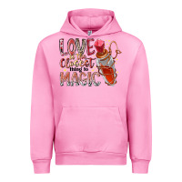 Fuchsia Pink love is the closet thing to magic Urban Hoodie - RacoonDesign