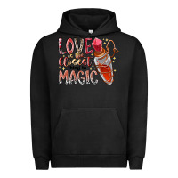 Pigment Black love is the closet thing to magic Urban Hoodie - RacoonDesign