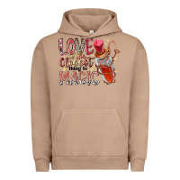Pigment Burro love is the closet thing to magic Urban Hoodie - RacoonDesign