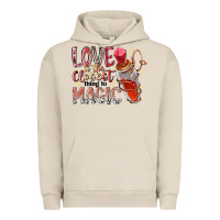 Pigment French Oak love is the closet thing to magic Urban Hoodie - RacoonDesign
