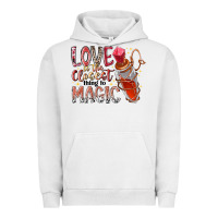 Pigment Lunar Rock love is the closet thing to magic Urban Hoodie - RacoonDesign