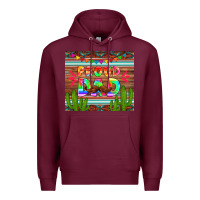 Burgundy proud dad tumbler Premium Hoodie - HRA Design Shop