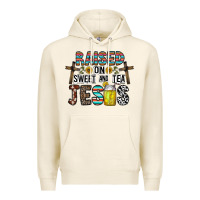 Raised On Sweet And Tea Jesus Premium Hoodie | Teevron