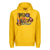 Lemon red white beer and boozed Premium Hoodie - CowhideDigitalArt