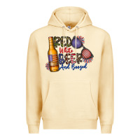 Pina Colada red white beer and boozed Premium Hoodie - CowhideDigitalArt
