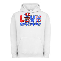 Pigment Lunar Rock love america gnome Urban Hoodie - HRA Design Shop