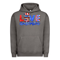 Pigment Tornado love america gnome Urban Hoodie - HRA Design Shop