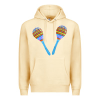Pina Colada blue maracas Premium Hoodie - FaDigitalArtStudio
