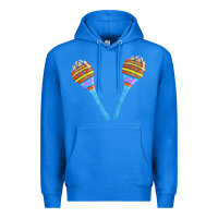 True Royal blue maracas Premium Hoodie - FaDigitalArtStudio
