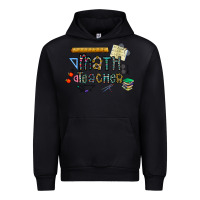 Black math teacher Urban Hoodie - CowhideDigitalArt