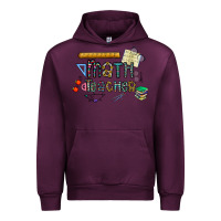 Mauve Wine math teacher Urban Hoodie - CowhideDigitalArt
