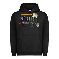 Pigment Black math teacher Urban Hoodie - CowhideDigitalArt