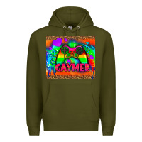 Army Green lgbtq gaymer and gender symbol tumbler Premium Hoodie - HRA Design Shop