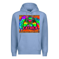 Colony Blue lgbtq gaymer and gender symbol tumbler Premium Hoodie - HRA Design Shop