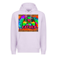 Lilac lgbtq gaymer and gender symbol tumbler Premium Hoodie - HRA Design Shop