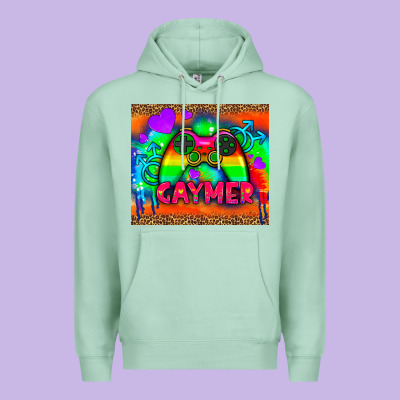 Lgbtq Gaymer And Gender Symbol Tumbler Premium Hoodie Designed By Hra Design Shop